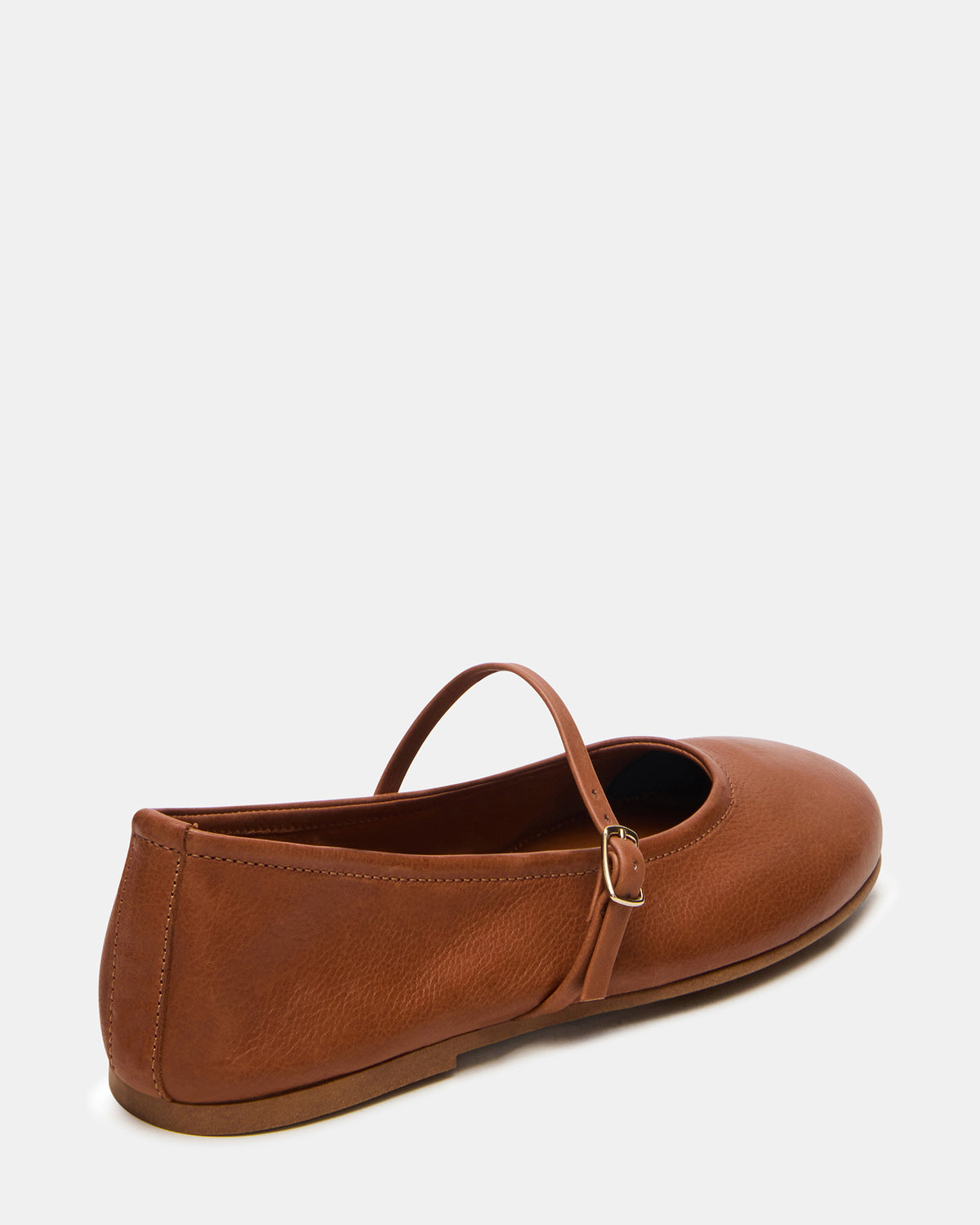 BESETTE Tan Leather Mary Jane Ballet Women's Flat Steve Madden TAN LEATHER