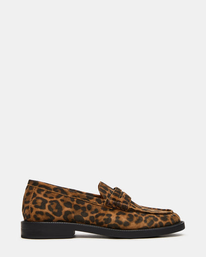 MADISON Leopard Suede Women's Penny Loafer Steve Madden LEOPARD SUEDE