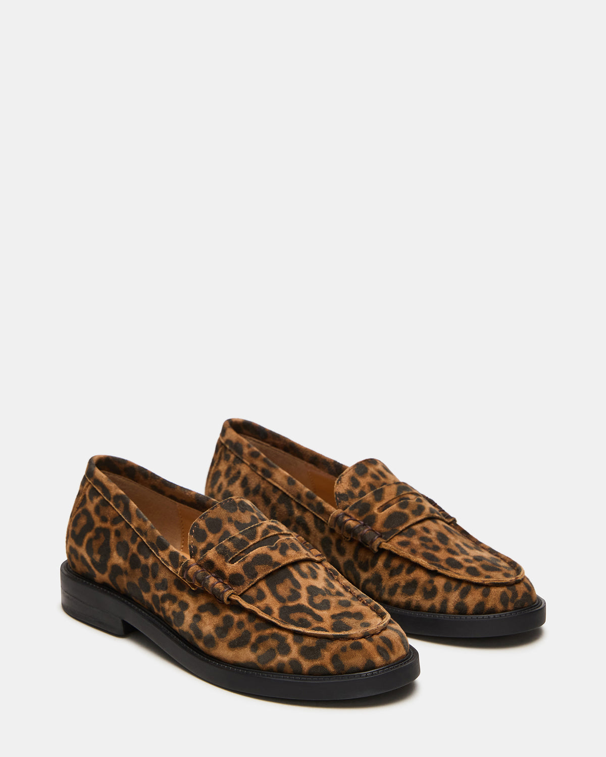 MADISON Leopard Suede Women's Penny Loafer Steve Madden LEOPARD SUEDE