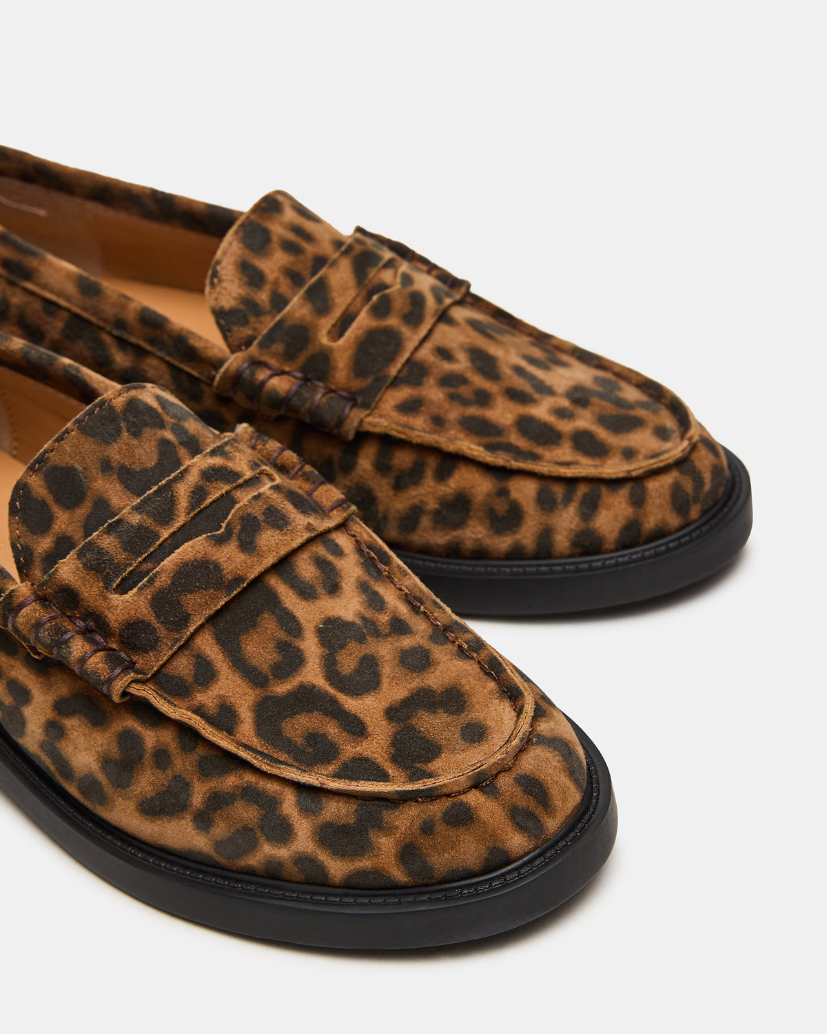 MADISON Leopard Suede Women's Penny Loafer Steve Madden LEOPARD SUEDE