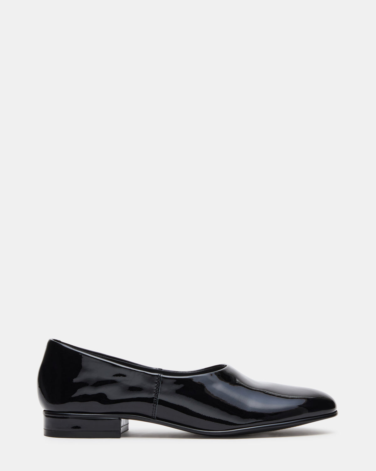 RANDALL Black Patent Ballet Women's Flat Steve Madden BLACK PATENT