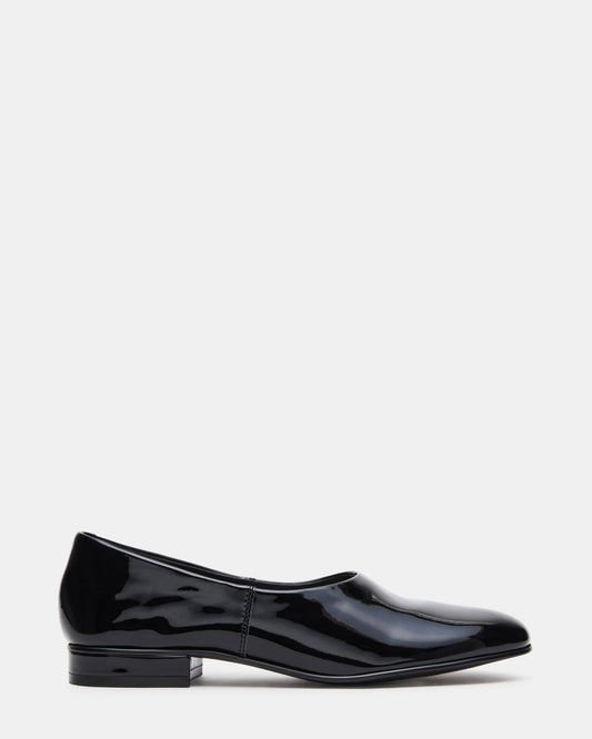 RANDALL Black Patent Ballet Women's Flat