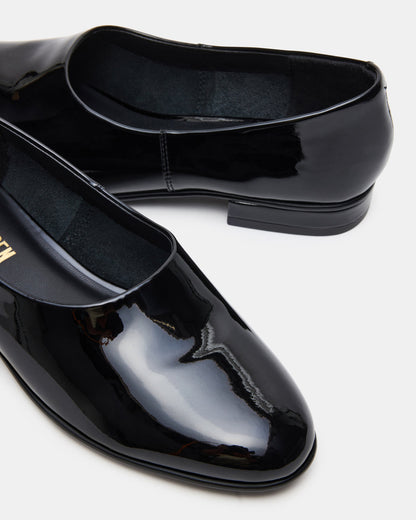 RANDALL Black Patent Ballet Women's Flat Steve Madden BLACK PATENT