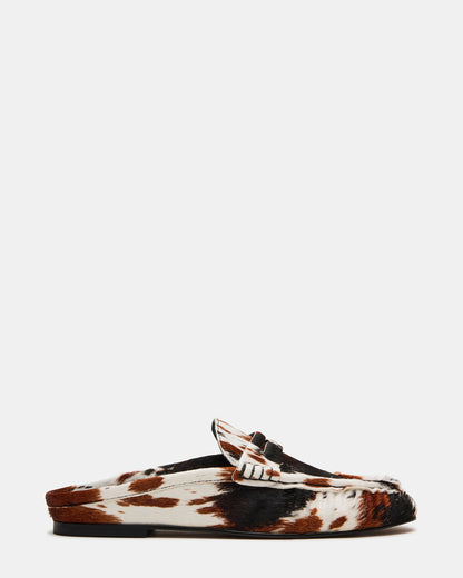 RAFE Brown Multi Slip-On Mule Women's Flat Steve Madden BRN MULTI