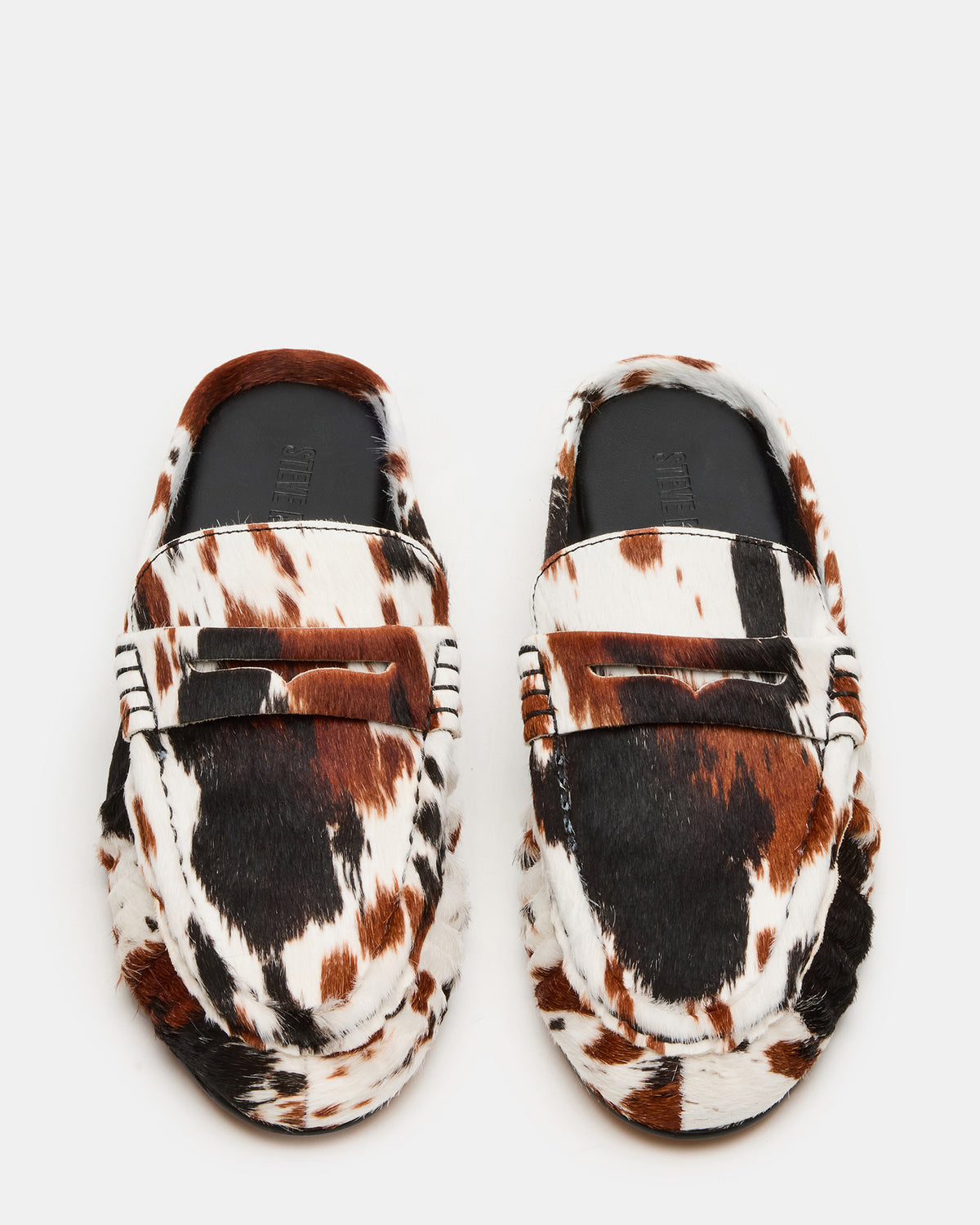 RAFE Brown Multi Slip-On Mule Women's Flat Steve Madden BRN MULTI