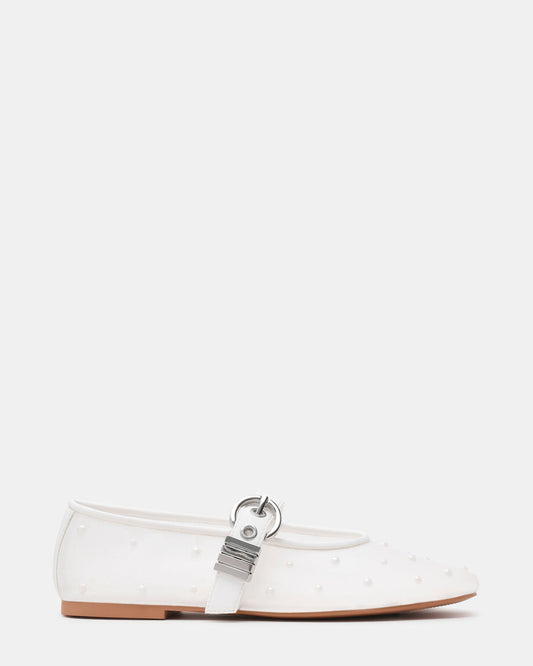 LUCIA Pearl Mesh Mary Jane Ballet Women's Flat