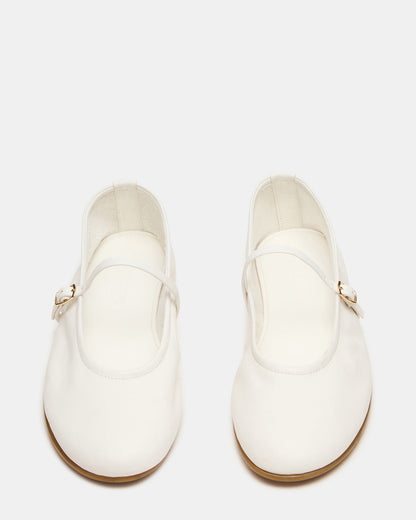 BESETTE Bone Leather Mary Jane Ballet Women's Flat Steve Madden BONE LEATHER