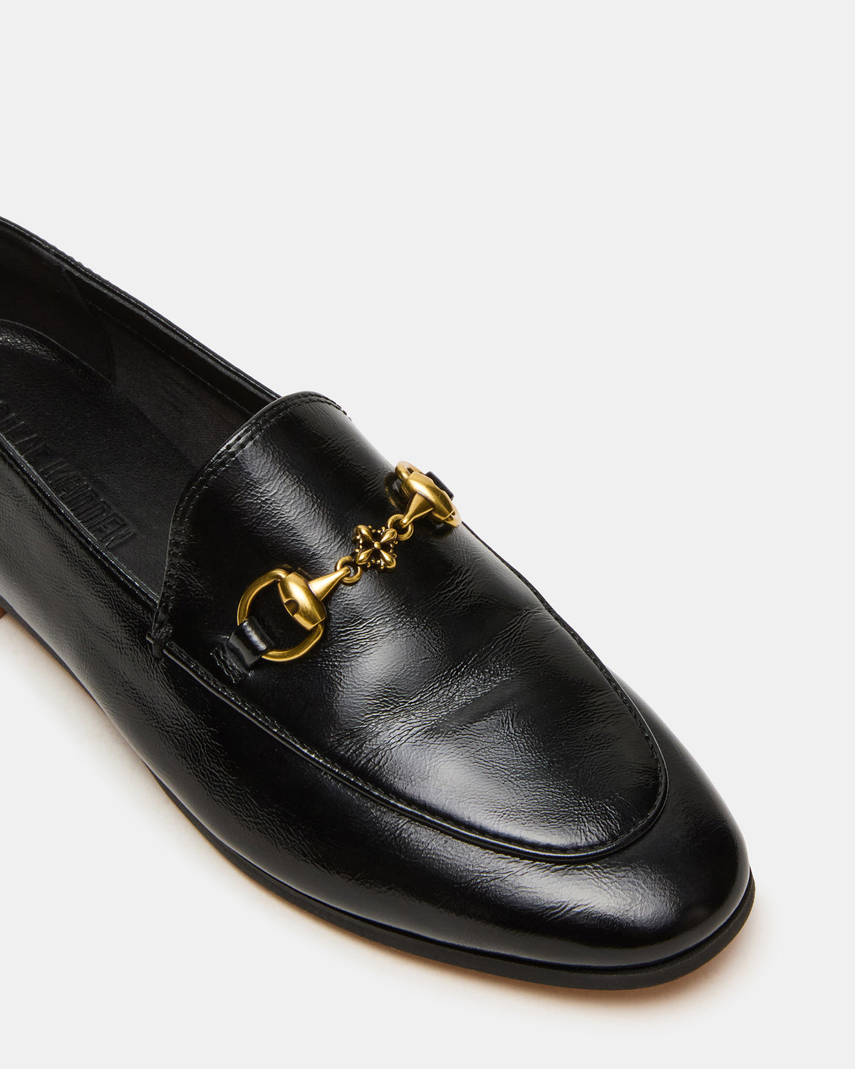 GRAFTON Black Leather Women's Loafer Steve Madden BLACK LEATHER
