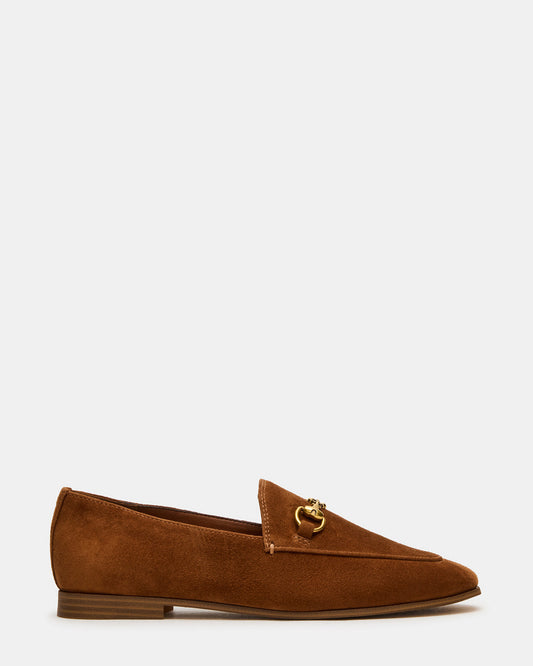 GRAFTON Chestnut Suede Women's Loafer Steve Madden CHESTNUT SUEDE