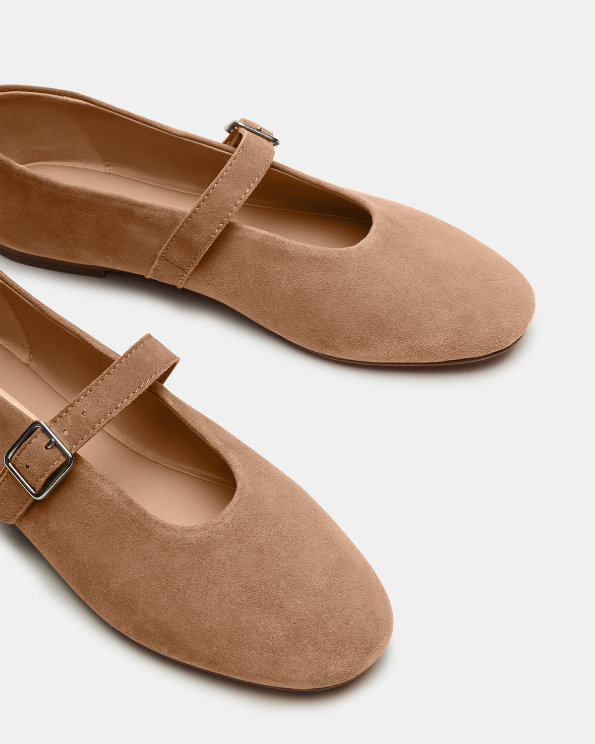 DREAMING Taupe Suede Women's Mary Jane Flats Steve Madden TAUPE SUEDE