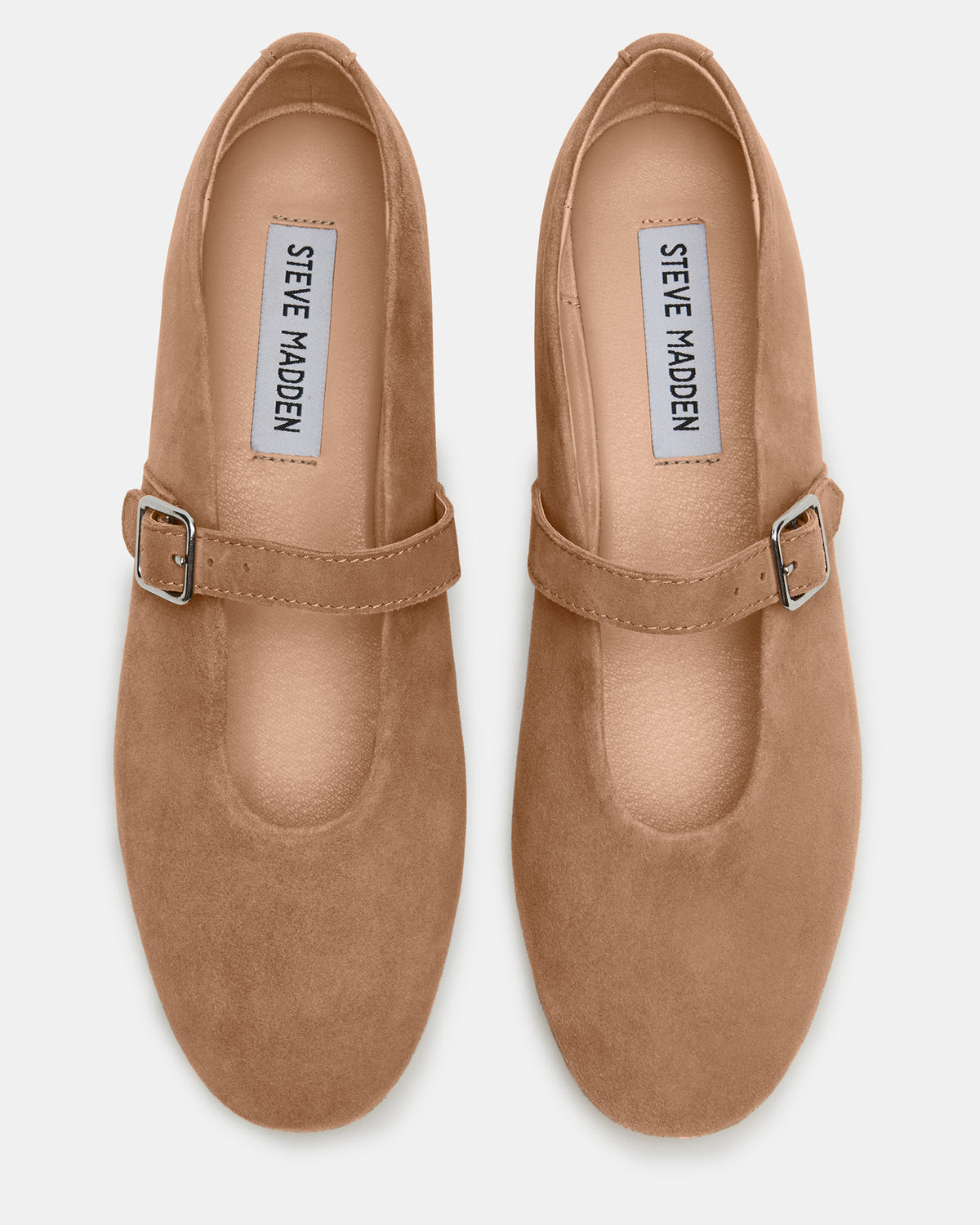DREAMING Taupe Suede Women's Mary Jane Flats Steve Madden TAUPE SUEDE