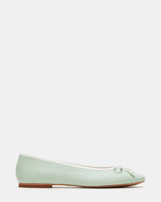 VIXEN Pistachio Women's Ballet Flats Steve Madden LIGHT GREEN
