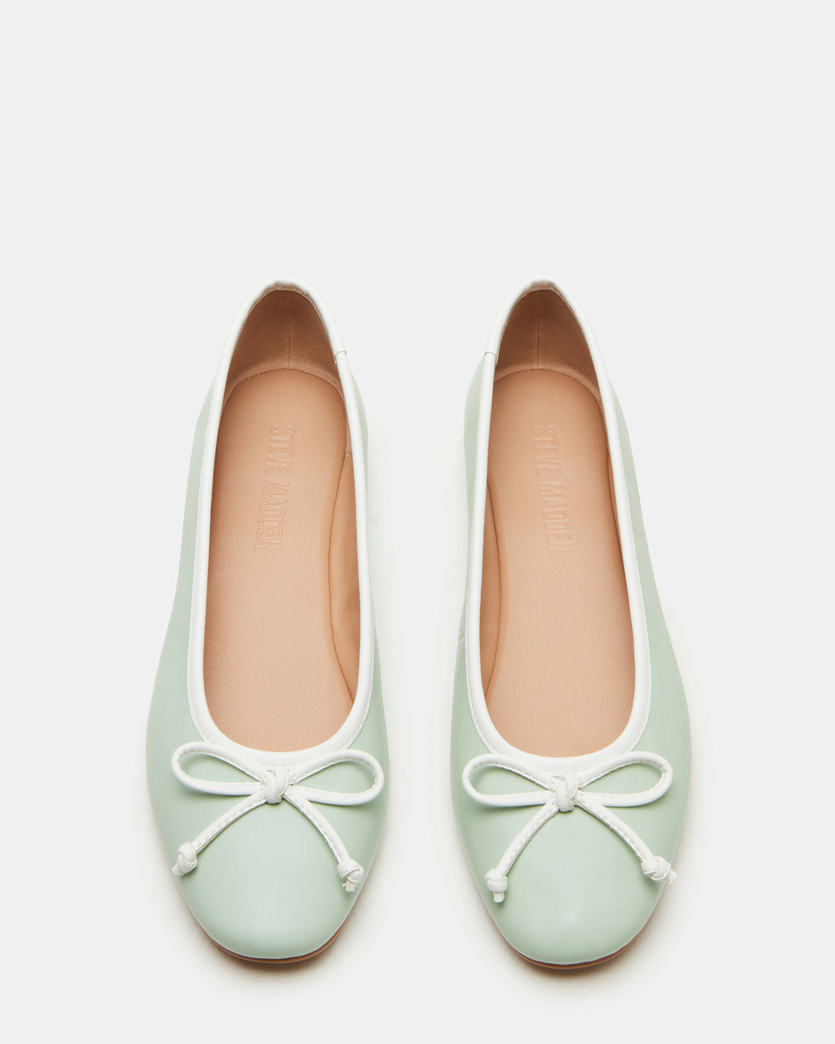 VIXEN Pistachio Women's Ballet Flats Steve Madden LIGHT GREEN