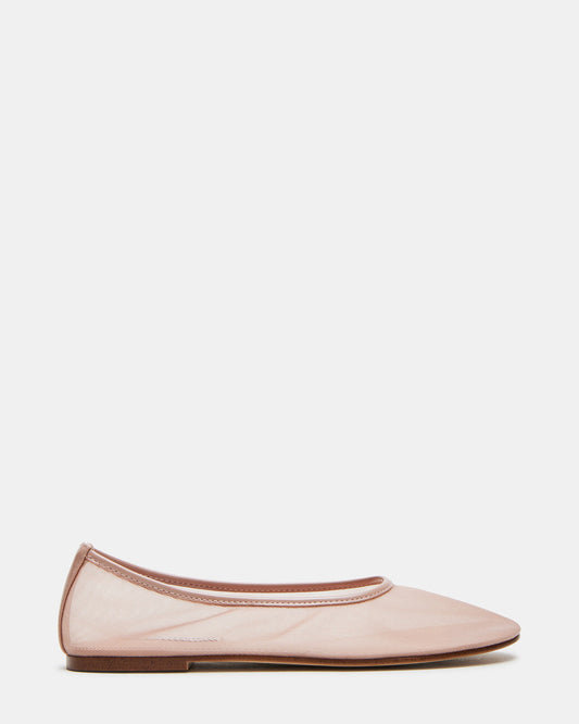 MEADOW Blush Mesh Women's Ballet Flats Steve Madden BLUSH