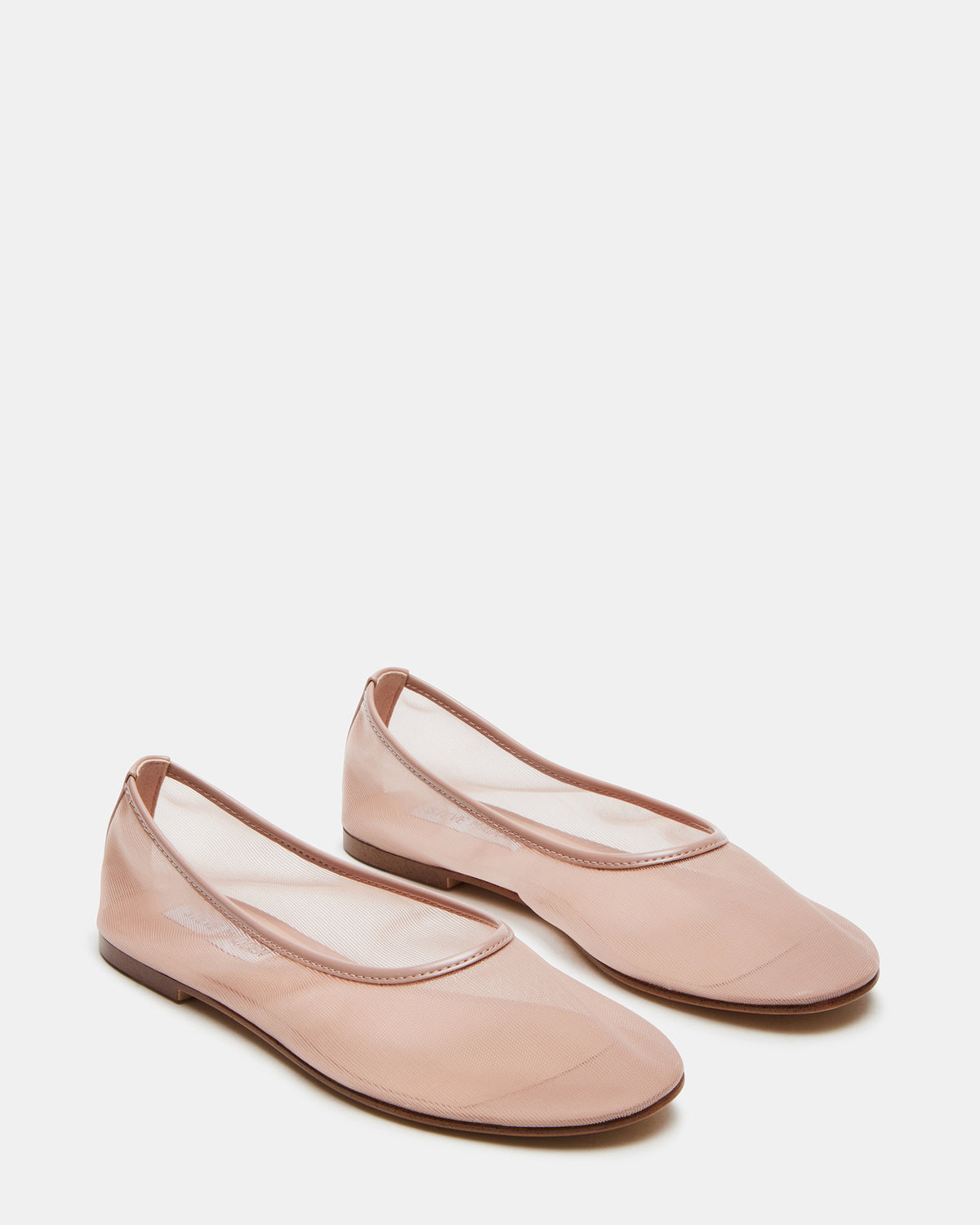 MEADOW Blush Mesh Women's Ballet Flats Steve Madden BLUSH