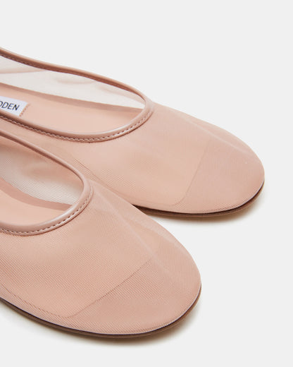 MEADOW Blush Mesh Women's Ballet Flats Steve Madden BLUSH