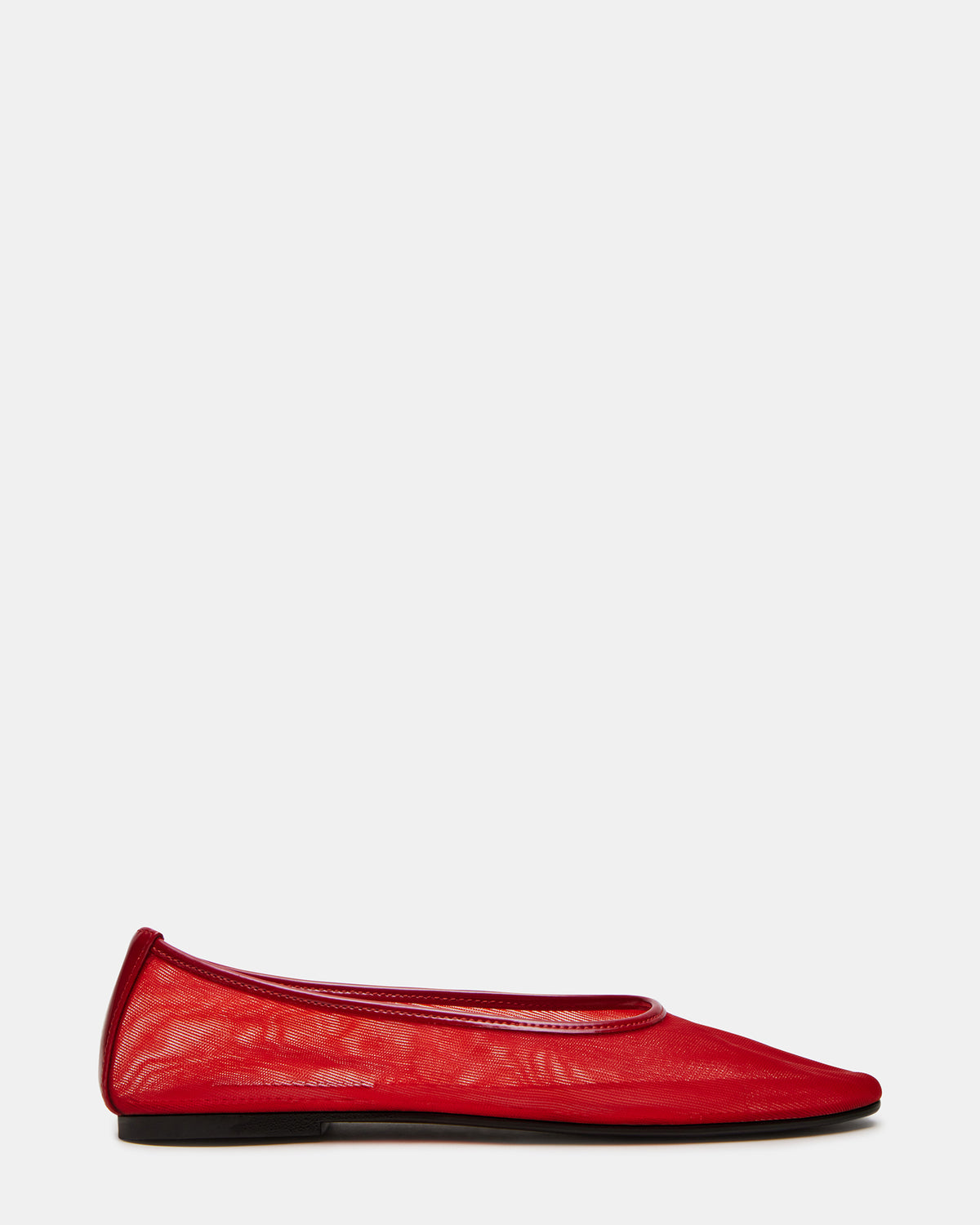 MEADOW Red Mesh Women's Ballet Flats Steve Madden RED