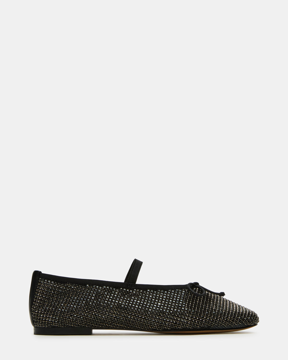 DELARA Rhinestones Black Multi Mary Jane Ballet Women's Flat Steve Madden BLACK MULTI