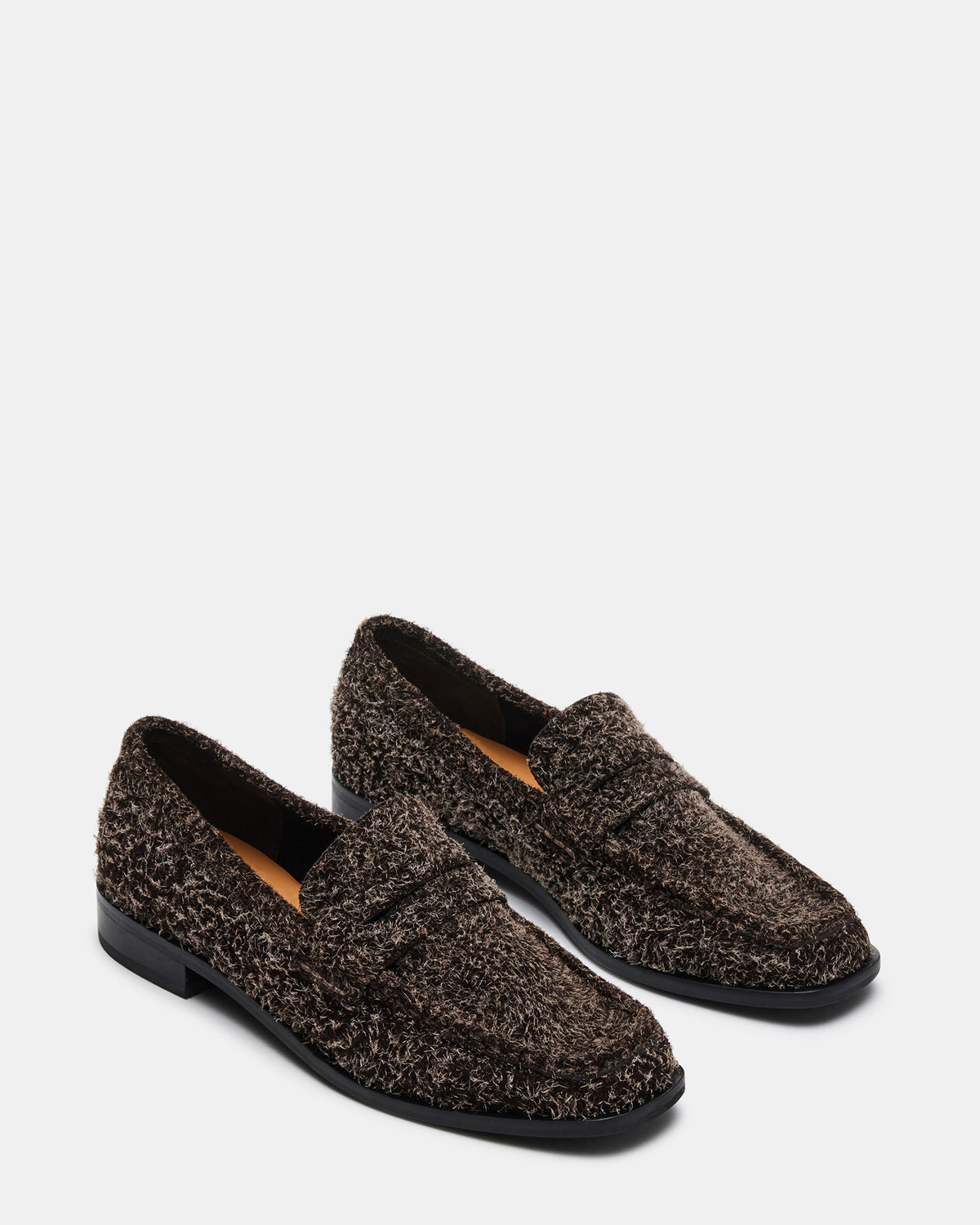 PARLOUR Brown Suede Square Toe Loafer | Women's Loafers Steve Madden BROWN SUEDE