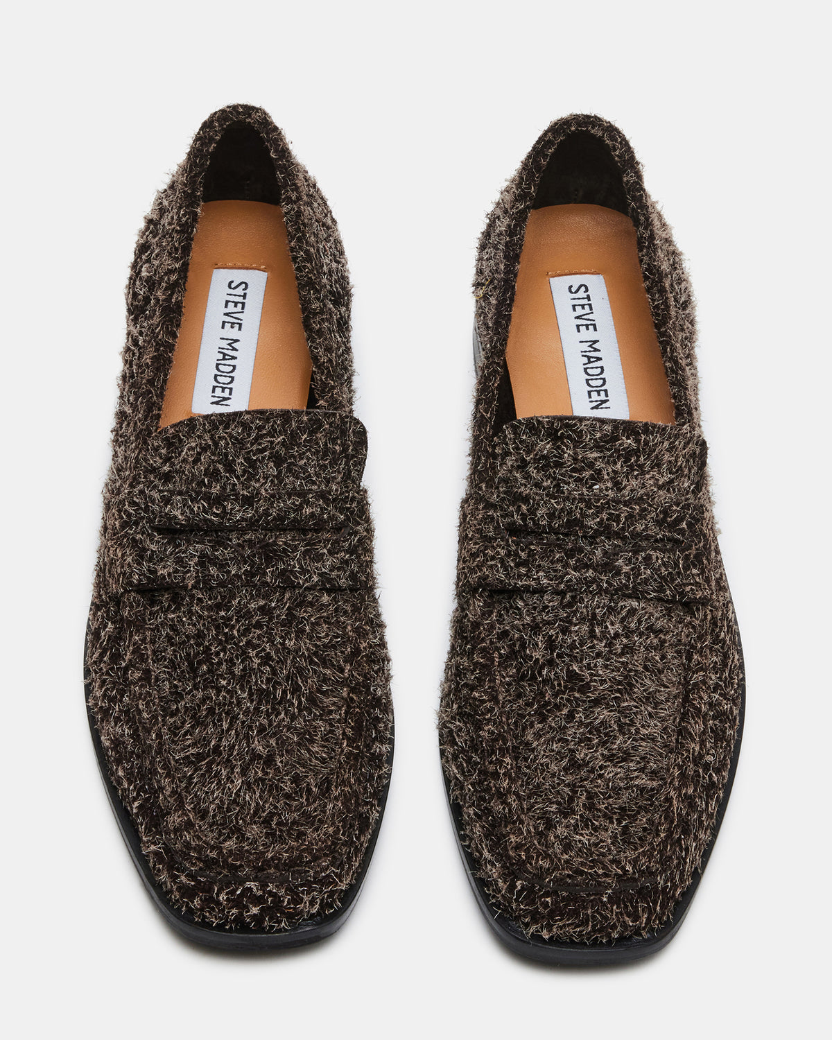 PARLOUR Brown Suede Square Toe Loafer | Women's Loafers Steve Madden BROWN SUEDE