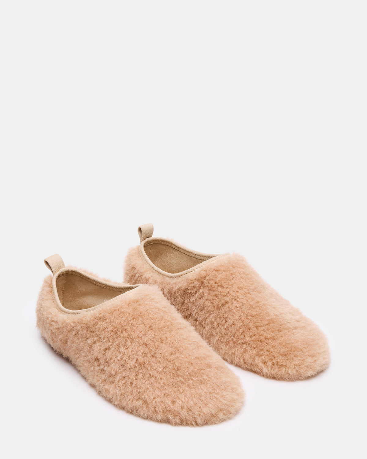 MINO Faux Fur Tan Women's Flat Steve Madden TAN