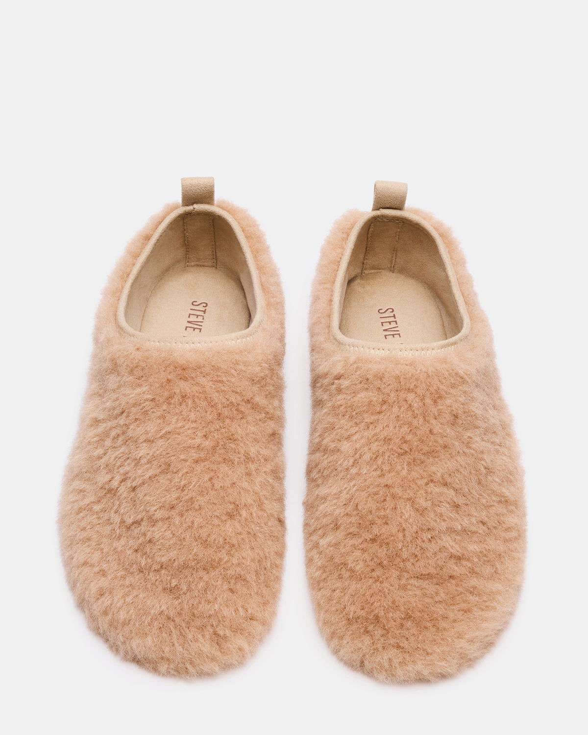 MINO Faux Fur Tan Women's Flat Steve Madden TAN