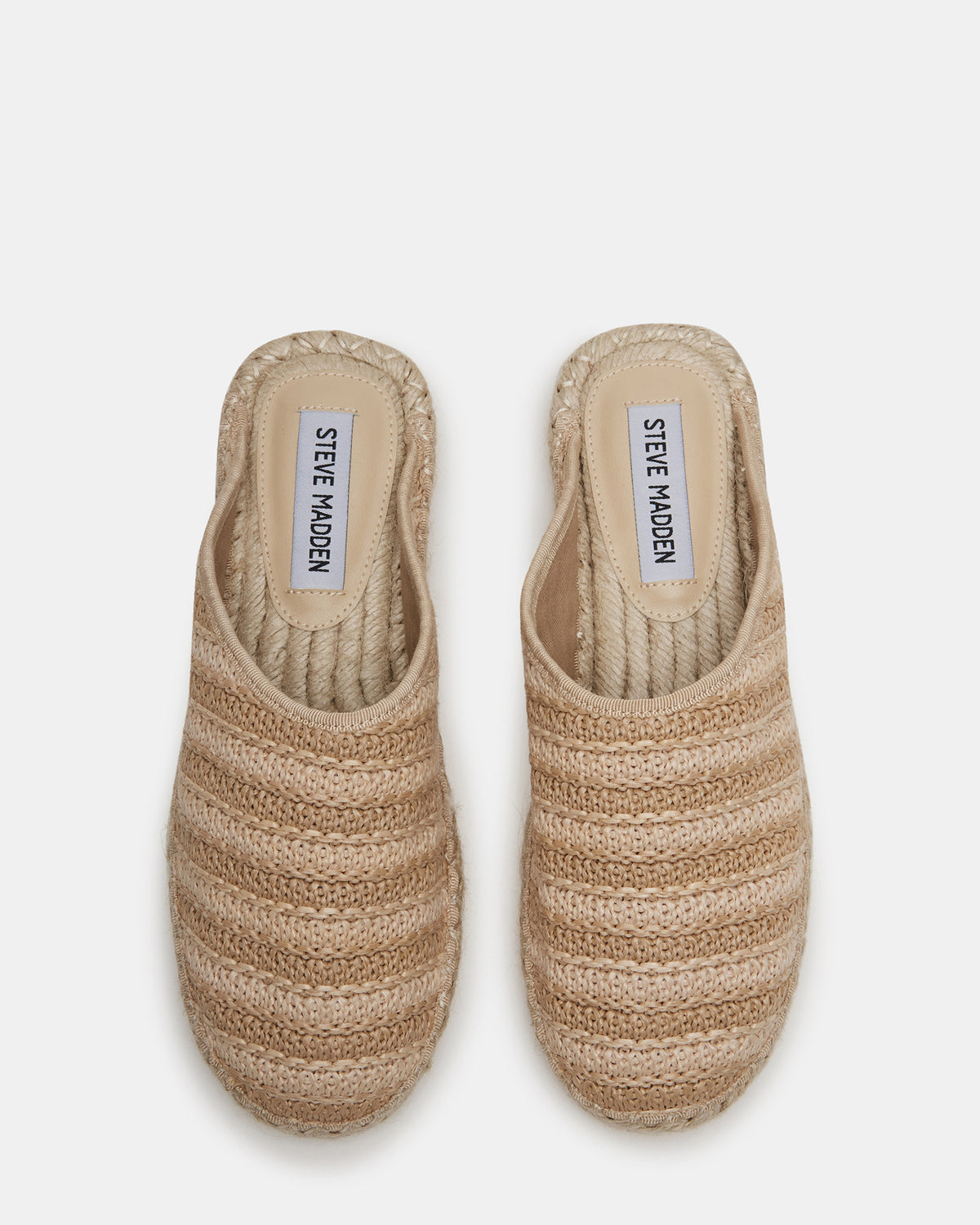 GILLIGAN Raffia Espadrille Mule Flat | Women's Flats Steve Madden RAFFIA