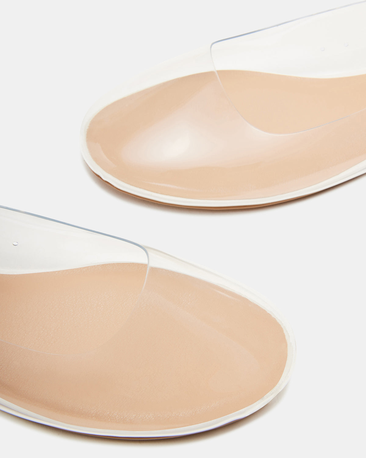 VINETTA Clear Mary Jane Ballet Flat | Women's Flats Steve Madden CLEAR