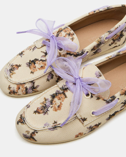 SAG Floral Women's Boat Shoe Steve Madden FLORAL