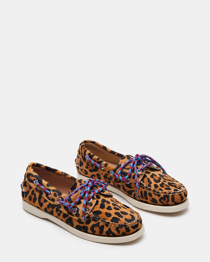 SAIL Leopard Women's Flat Loafer Steve Madden LEOPARD