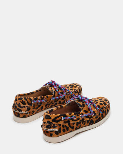 SAIL Leopard Women's Flat Loafer Steve Madden LEOPARD
