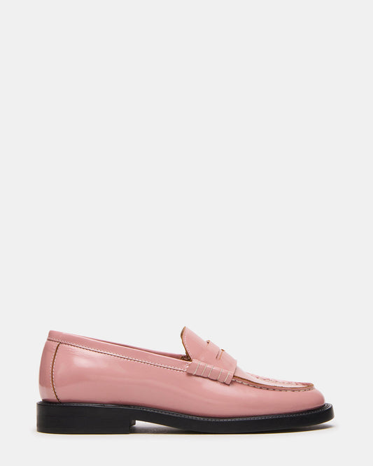 MADISON Light Pink Leather Women's Penny Loafer Steve Madden LIGHT PINK LEATHER