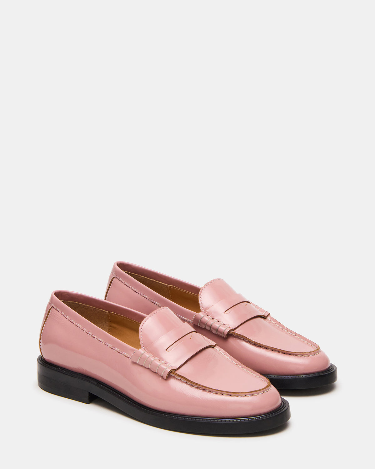 MADISON Light Pink Leather Women's Penny Loafer Steve Madden LIGHT PINK LEATHER