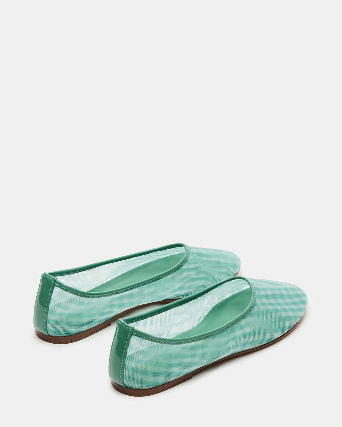 MEADOW Green Multi Mesh Women's Ballet Flats Steve Madden GREEN MULTI