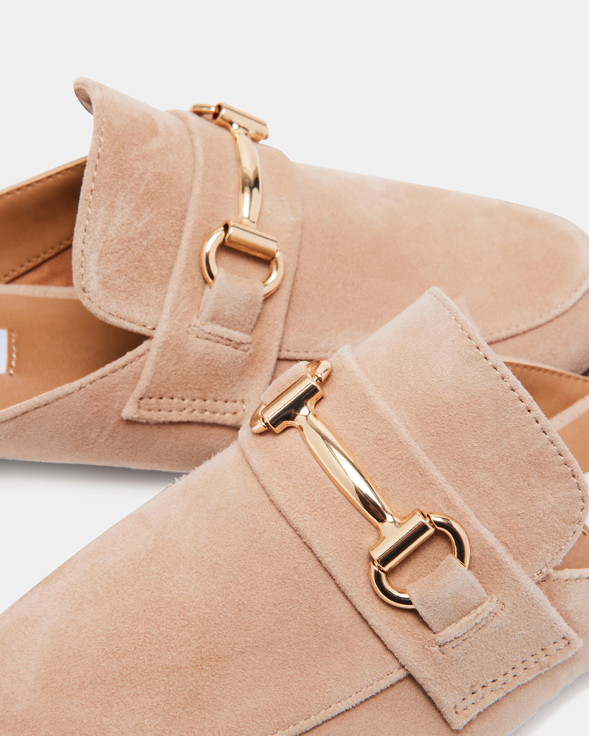 KANDI Camel Suede Women's Designer Loafers Steve Madden CAMEL SUEDE