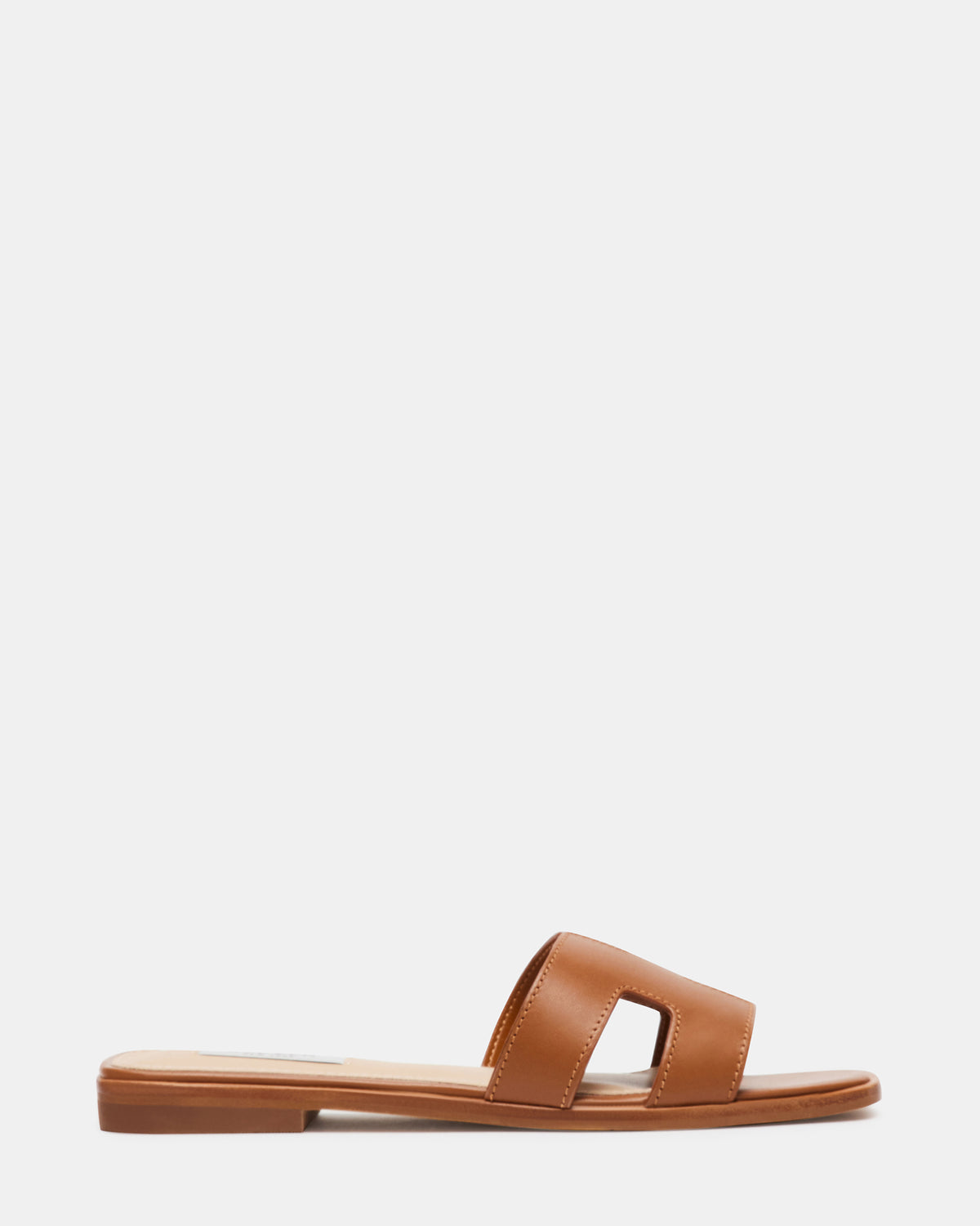 HADYN Cognac Leather Sandal | Women's Designer Sandals Steve Madden COGNAC LEATHER