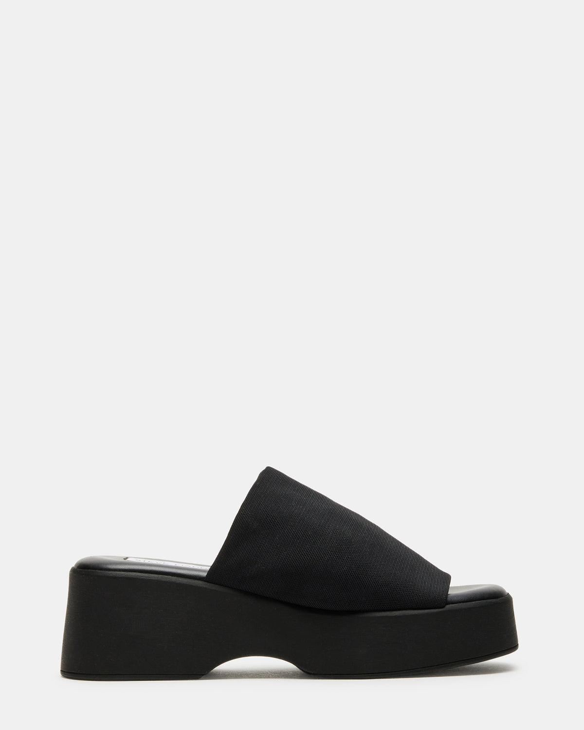 SLINKY30 Black Women's Platform Sandal Steve Madden BLACK