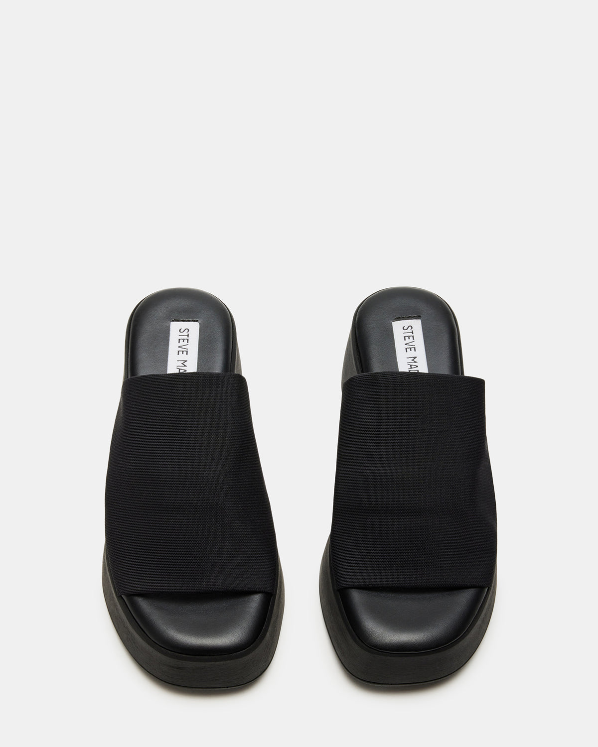SLINKY30 Black Women's Platform Sandal Steve Madden BLACK