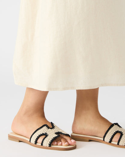 HADYN Cream Multi Sandal | Women's Designer Sandals Steve Madden CREAM MULTI