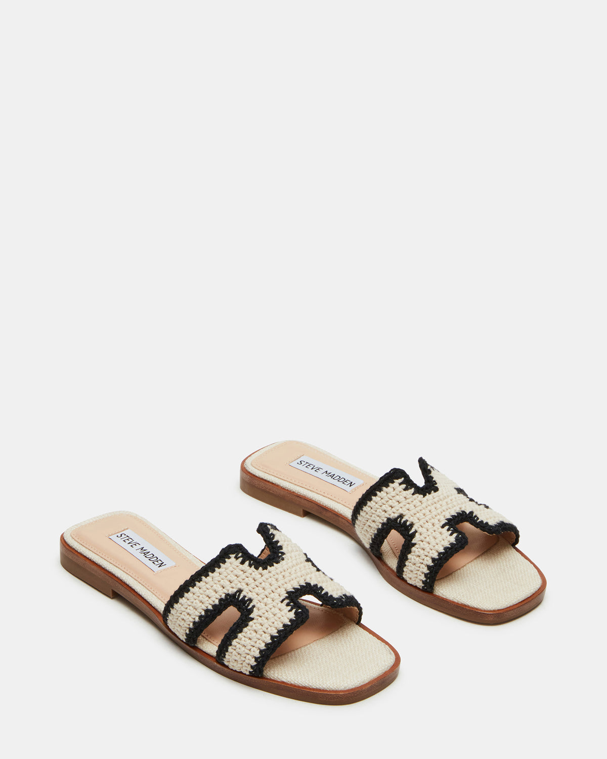 HADYN Cream Multi Sandal | Women's Designer Sandals Steve Madden CREAM MULTI