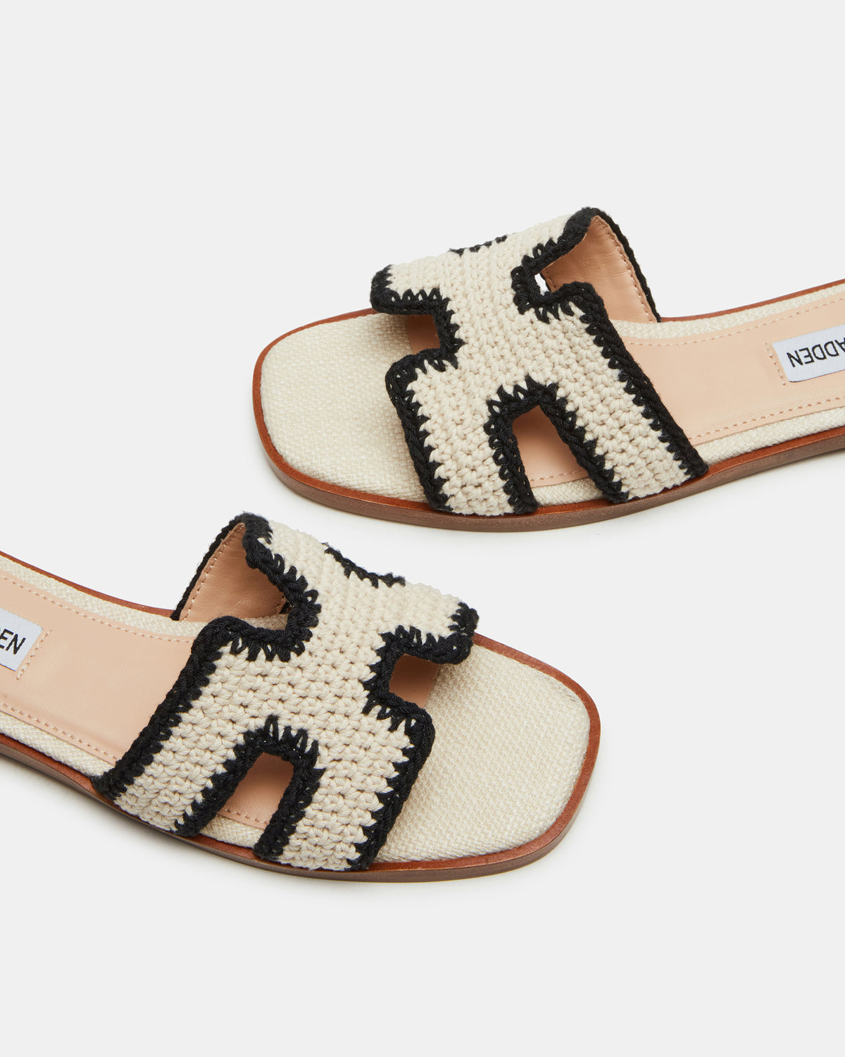 HADYN Cream Multi Sandal | Women's Designer Sandals Steve Madden CREAM MULTI