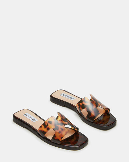 HADYN Tortoise Sandal Women's Designer Sandal Steve Madden TORTOISE