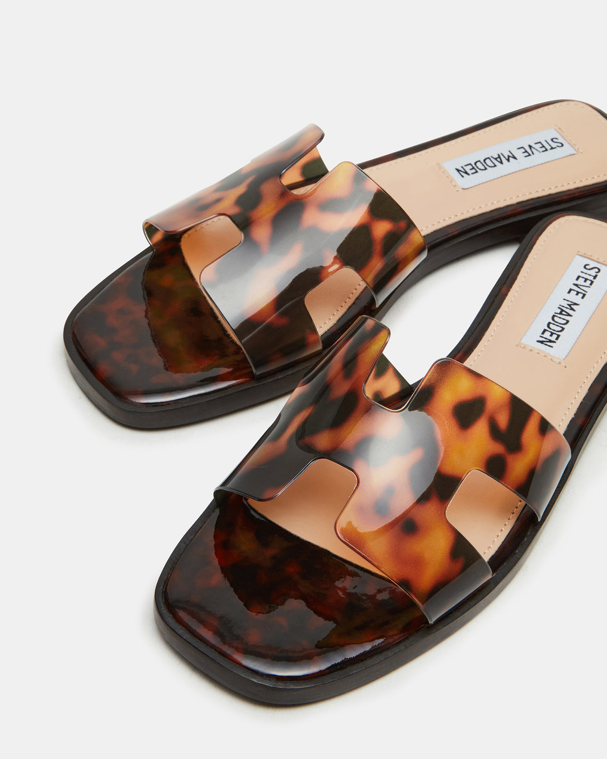 HADYN Tortoise Sandal Women's Designer Sandal Steve Madden TORTOISE