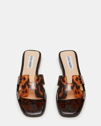 HADYN Tortoise Sandal Women's Designer Sandal Steve Madden TORTOISE