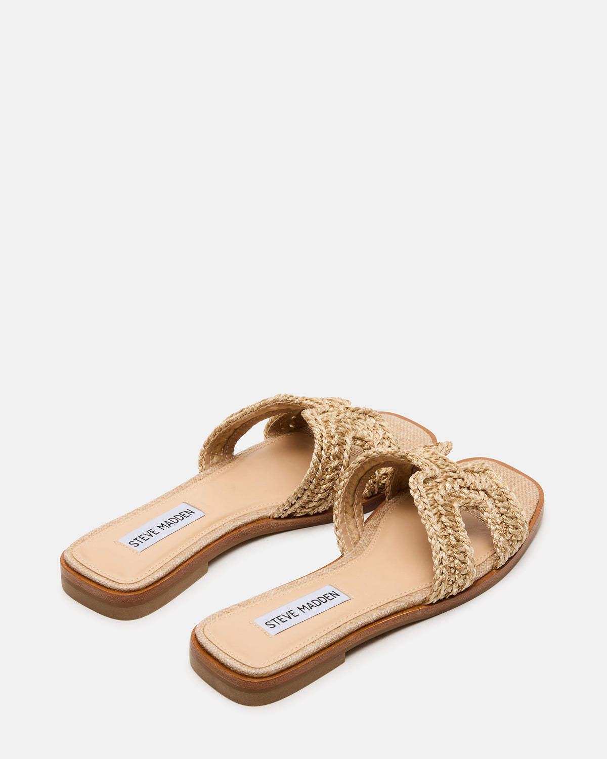 HADYN Crochet Raffia Women's Designer Sandal Steve Madden RAFFIA