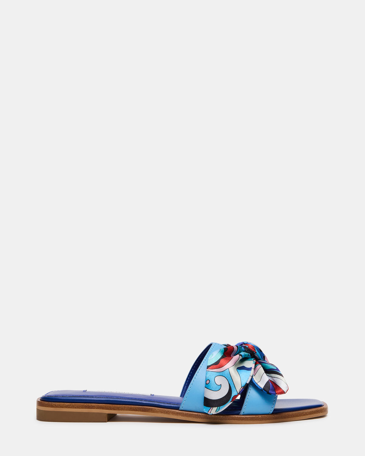 HADYN Blue Scarf Women's Designer Sandal Steve Madden BLUE MULTI