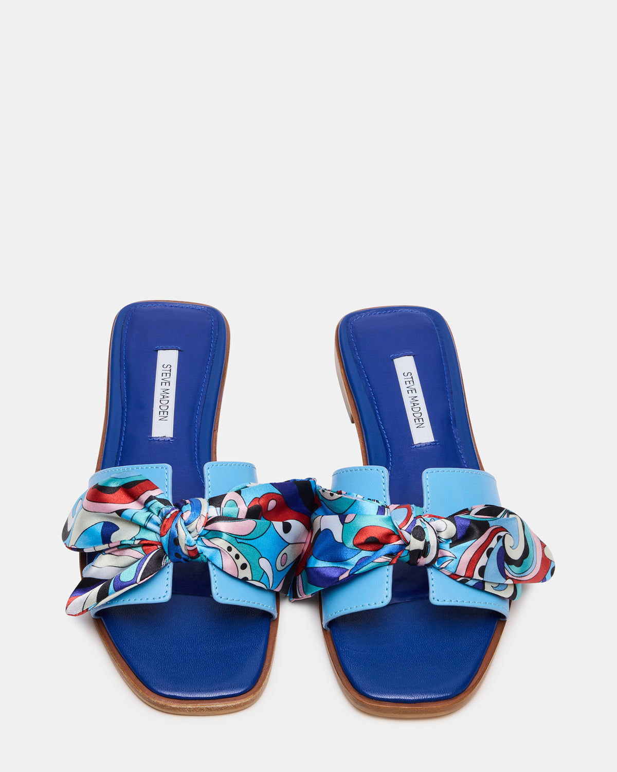 HADYN Blue Scarf Women's Designer Sandal Steve Madden BLUE MULTI