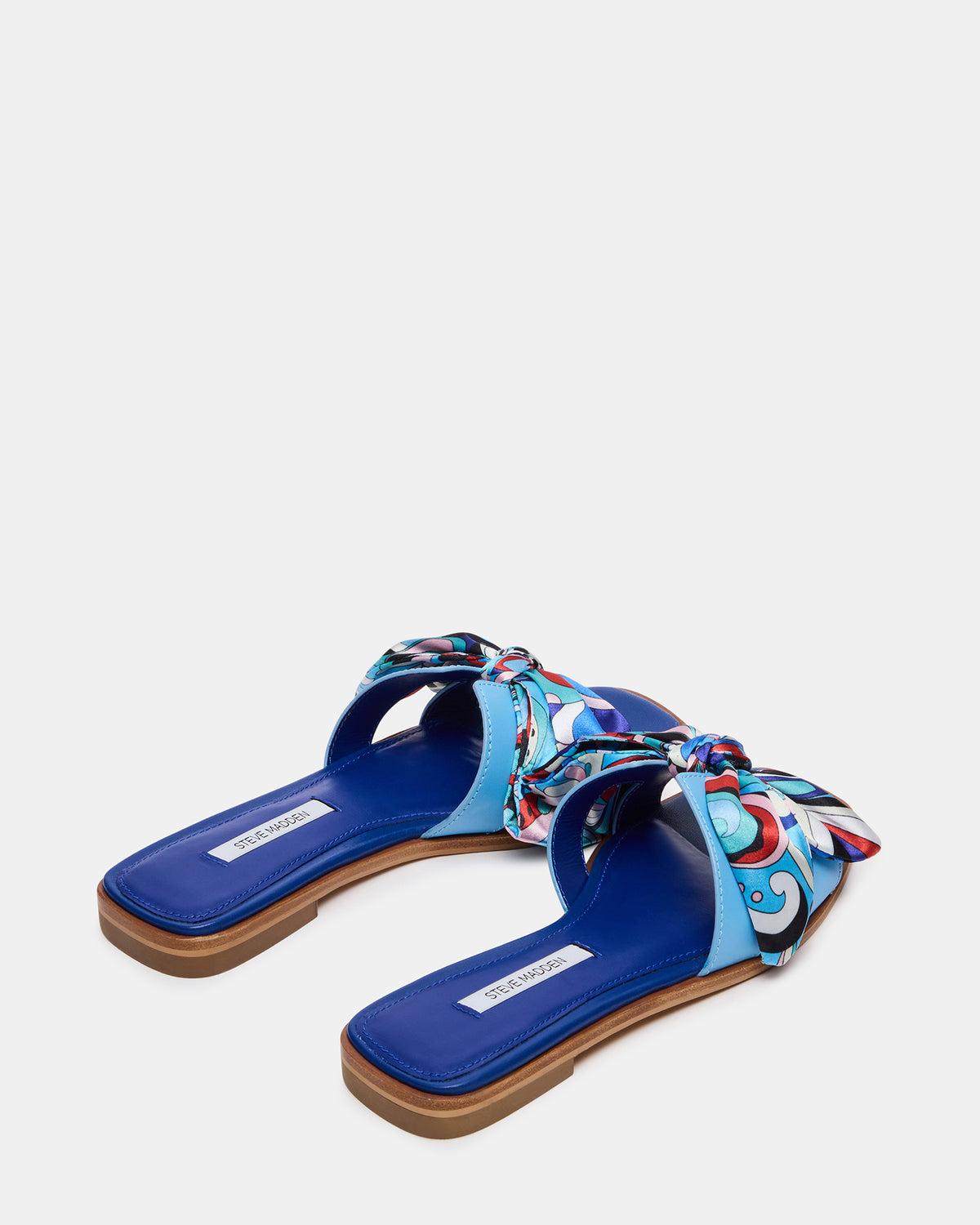 HADYN Blue Scarf Women's Designer Sandal Steve Madden BLUE MULTI