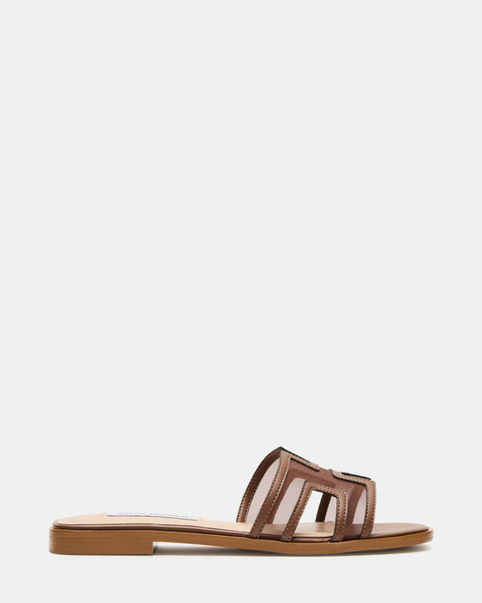 HADYN Mesh Brown Women's Designer Sandal