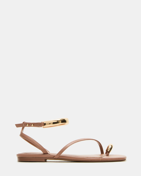 ODYSSEY Mocha Strappy Square-Toe Women Sandal